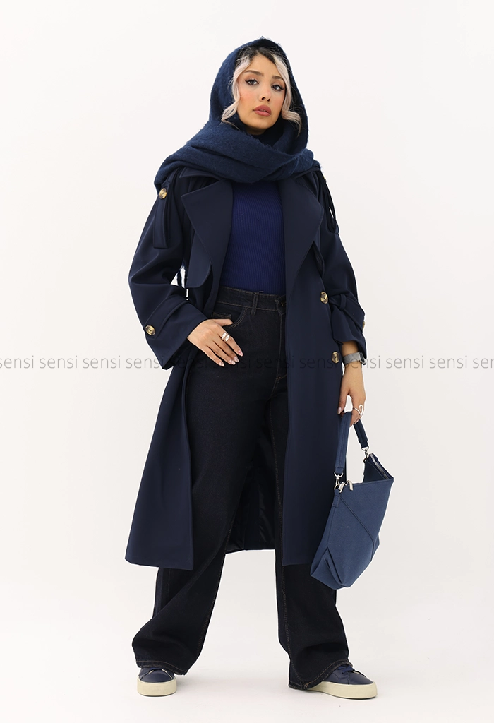 شلوار جین نیم بگ کد1005173